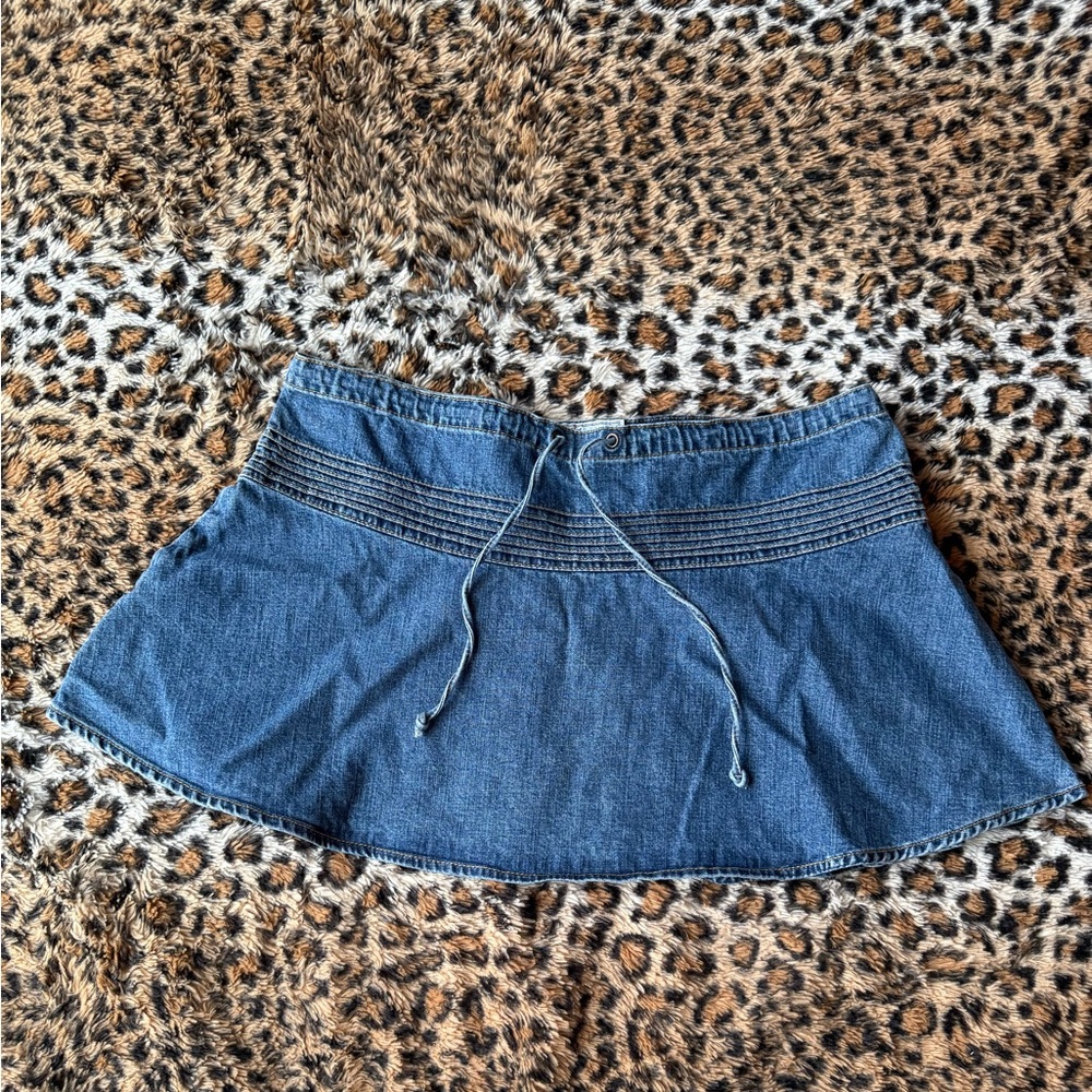 Vintage Old Navy Blue Denim Skirt